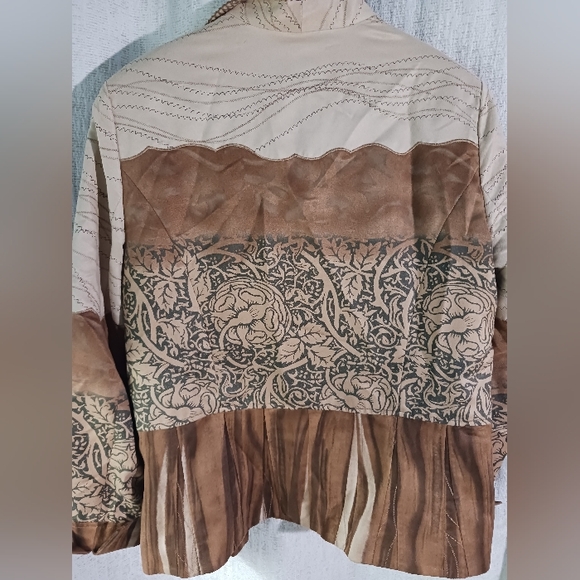 COLDWATER CREEK JACKET Western details womens large XL - Picture 5 of 12